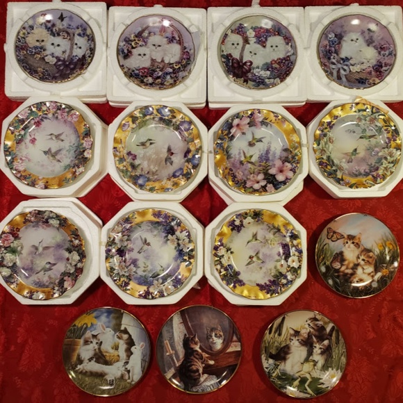 Set of Bradford Exchange Cat Collector Plates & Sp - Picture 3 of 8